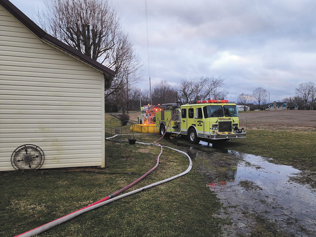 Man, dog, killed in fire near Versailles Ripley Publishing Company, Inc.