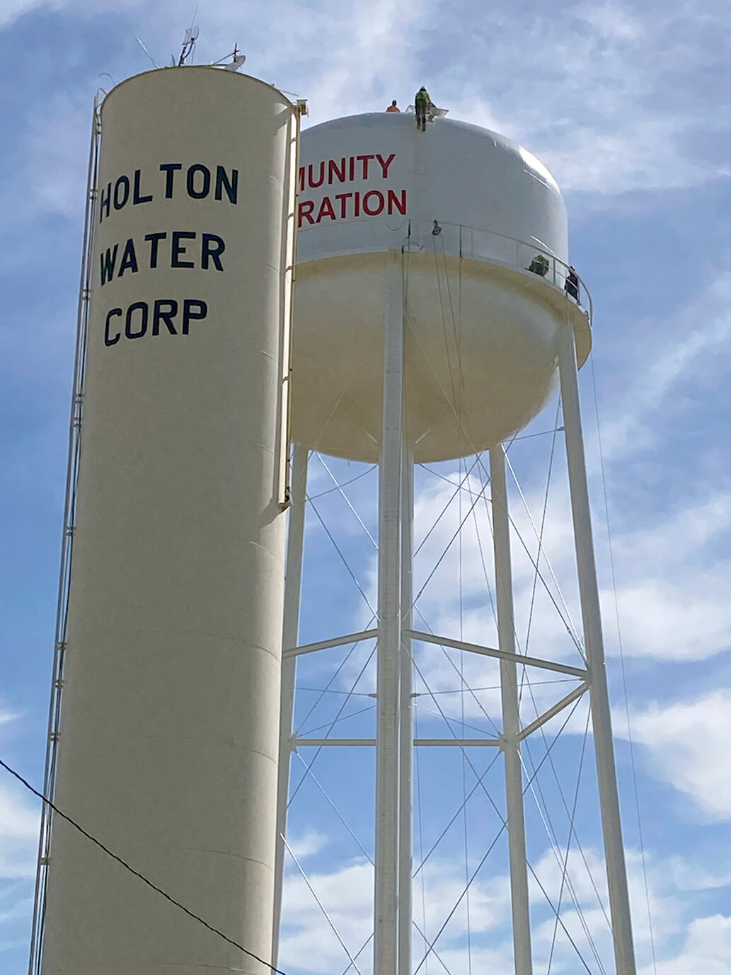 color 5-13 Holton water tower