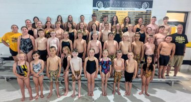 color 6.24 swim team SPORTS