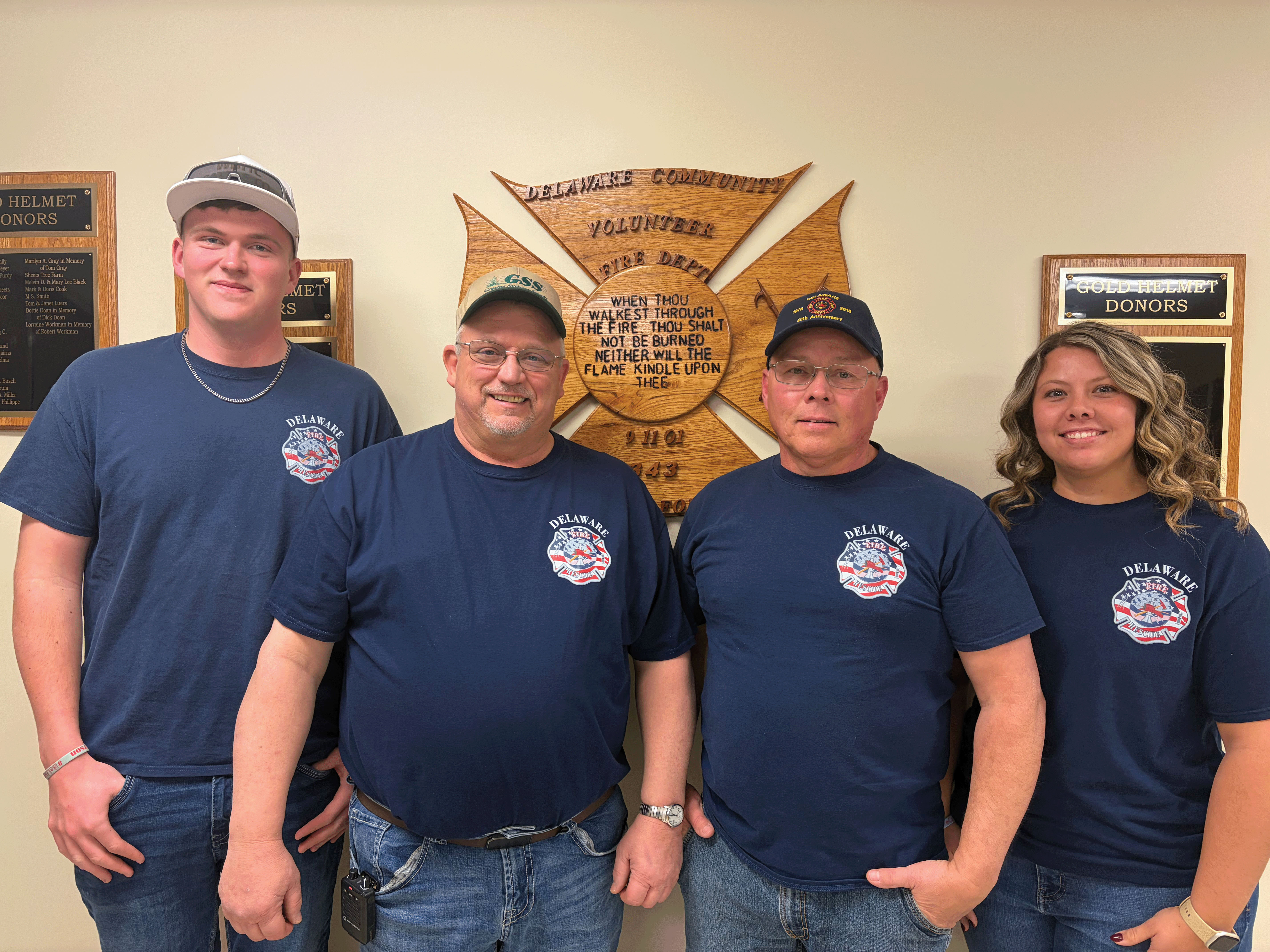 Delaware VFD has generations serving – Firefighting is in their blood