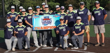 L to R Kneeling: Zayden Johnson, Lane Smith, Hayden Poole, Reed Taylor
L to R Standing: Coach Troy Riehle, Coach Rich Block, Kasin Bowling, Bentley Eaglin, Shawn Riehle, Westin Hountz, Boden Block, Kartter Murray, JT Richardson, Zander Burkett, Coach Izzy Burkett, Coach Rex Smith
SEI Havoc is proudly sponsored by the Versailles American Legion Post 173